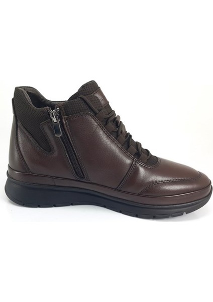 14281 Hakiki Deri Günlük Erkek Bot-Kahverengi modelleri