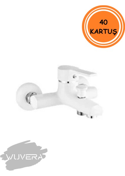 Beyaz Lüks Delta Banyo Bataryası – Çift Girişli, Mix (Aç-Kapa), Şık ve Dayanıklı modelleri