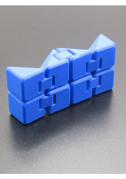 3D Prizma Infinity Küp | Geometrik Antistres Oyuncak | Döner Puzzle Küp | El Egzersizi Küpü modelleri