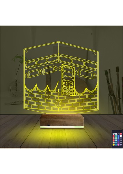 Kirppi 3D Lamba Kabe Masa Gece Lambası indirimleri