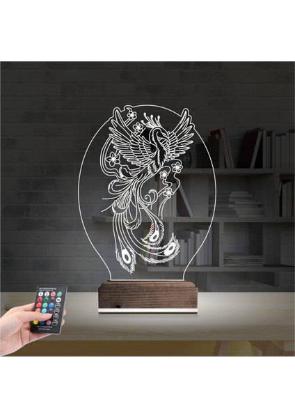 Kirppi 3D Lamba Anka Kuşu Masa Gece Lambası fiyatları