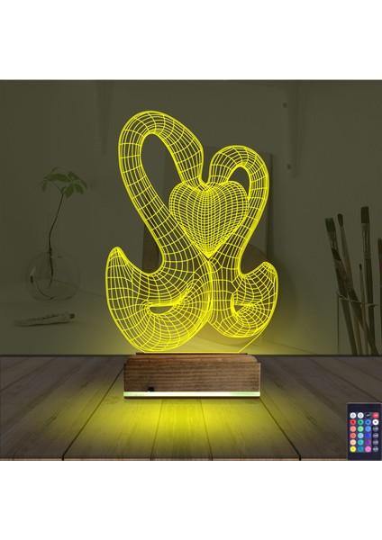 Kirppi 3D Lamba Kuğu Masa Gece Lambası indirimleri