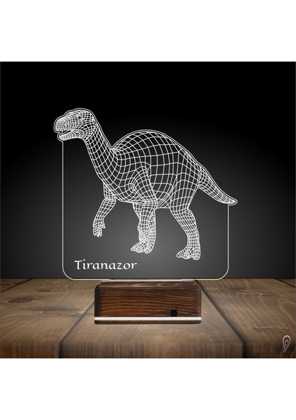 Kirppi 3D Lamba Dinozor Tiranazor Masa Gece Lambası fiyatları