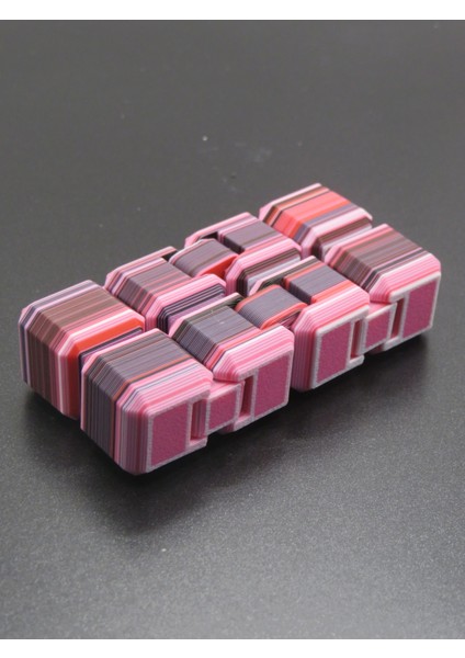 Pink Power Infinity Cube | Renkli ve Eğlenceli Puzzle Küp | El Becerisi Geliştirici Oyuncak modelleri