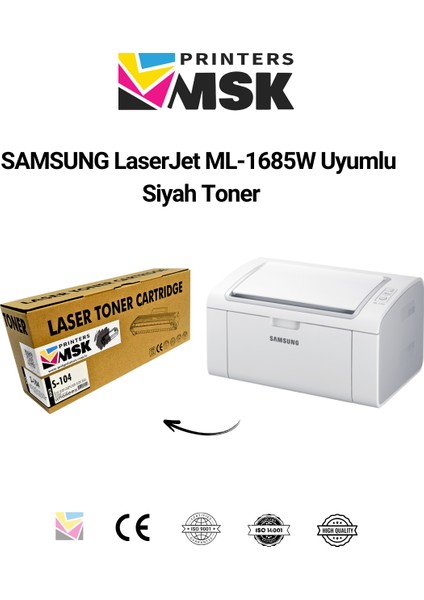 Samsung Laserjet ML-1685W Uyumlu Siyah Toner fiyatları