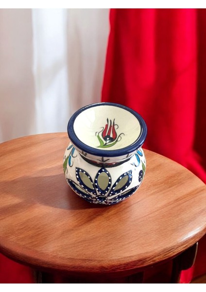 El Yapımı Kütahya Çinisi Beyaz Çini Buhurdanlık fırsatları