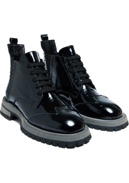 Bağcıklı Eva Taban Düz Bot 101-Ltn01-11-24k Kadın Bot fiyatları