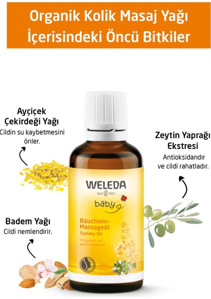 Organik Bebek Masaj Yağı 50ML