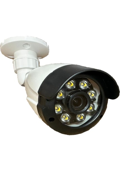 6 Lı Araç Insan Yüz Tanımalı Hareket Algılayan 5 Mp Lens 8 Warm LED Gece Renkli Kamera Seti 2308W