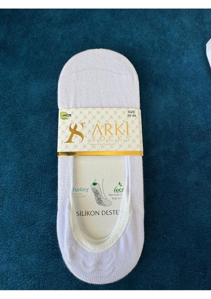 Arki Kadın Bambu Babet Çorap – Rahat, Kaymaz ve Nefes Alabilir