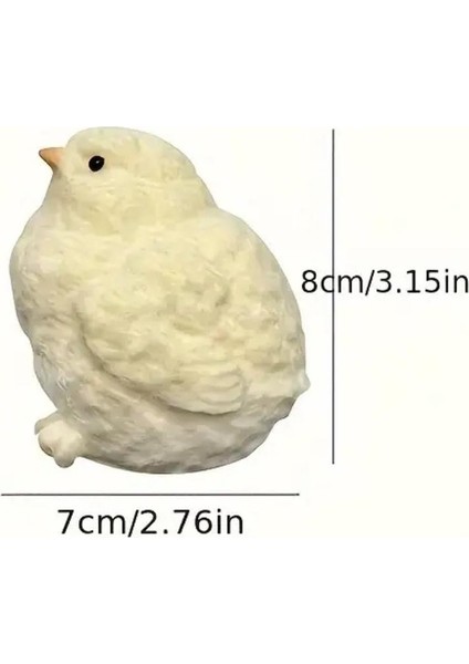 Civciv Squishy Stress Oyuncağı Sukuşi / Civ Civ Figür - Taba Squishy Stress Oyuncağı Tüylü Oyuncak
