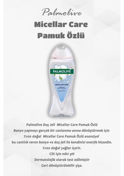 500 ml Micellar Care Pamuk Özlü Duş Jeli ve Rosie Hediye fiyatları