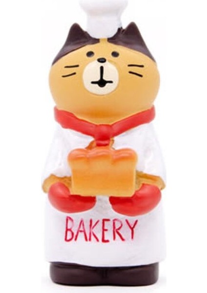 Pastacı Kedi Mini Figür