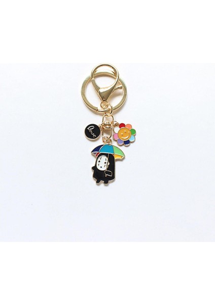 No Face (Kaonashi) Figürü Charm Anahtarlık