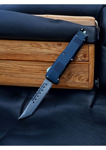 Microtech Damasgus Tanto Çelik Çakı