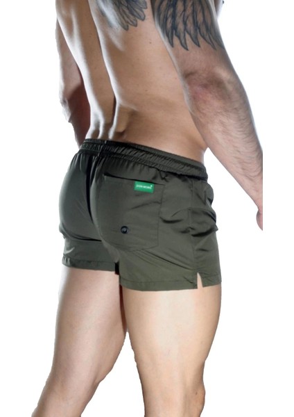 Miraxx Erkek Yeşil Mini Mayo Short fırsatları