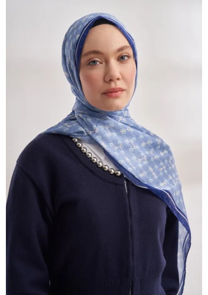 Ithal Vual Monogram Desen Şal -46463