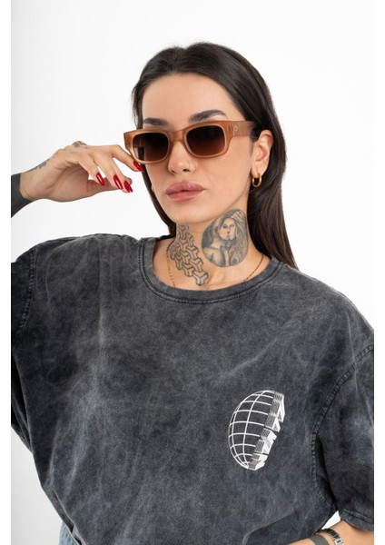 Cateye Kare Yeni Sezon Unisex Güneş Gözlüğü UV400