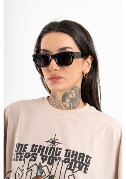 Cateye Kare Yeni Sezon Unisex Güneş Gözlüğü UV400