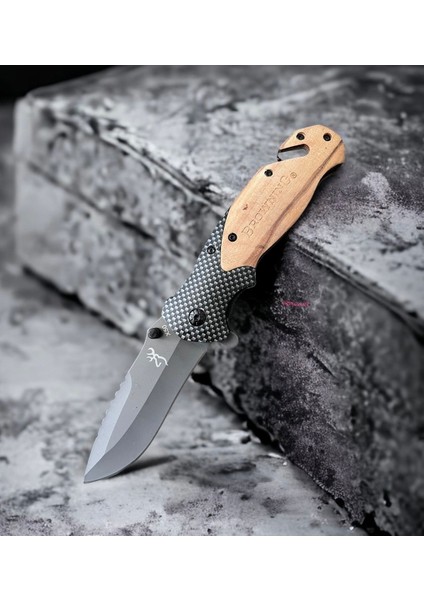 Browning X50 Paslanmaz Çelik Çakı