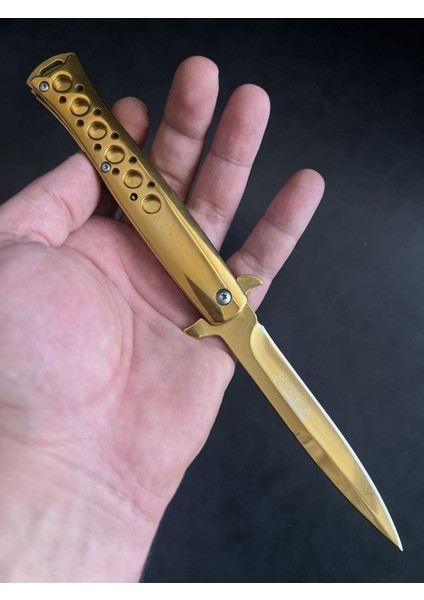 Sarı Renk Paslanmaz Çelik Açılır Kapanır Yunus Çakı fiyatları