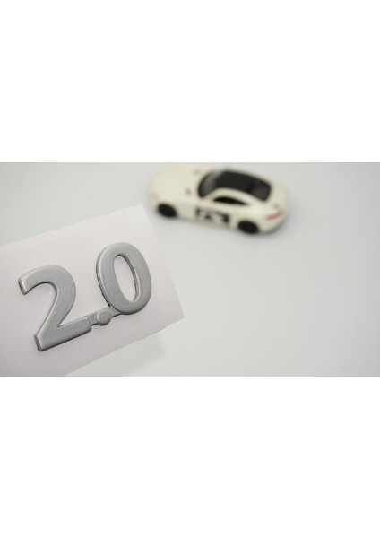 2.0 Gri Abs Bagaj Yazı Logo Arma Jaguar Ile Uyumlu