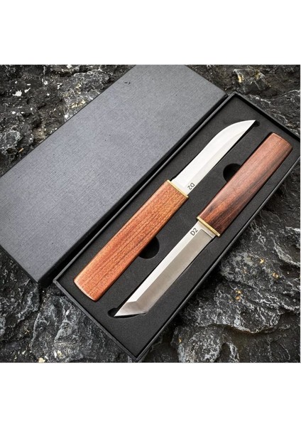 Çiftli Japon Bıçağı D2 Çelik