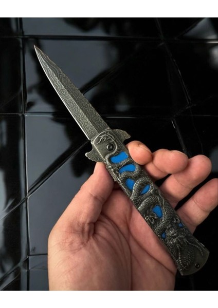 Drangon Damasguz Çelik Çakı
