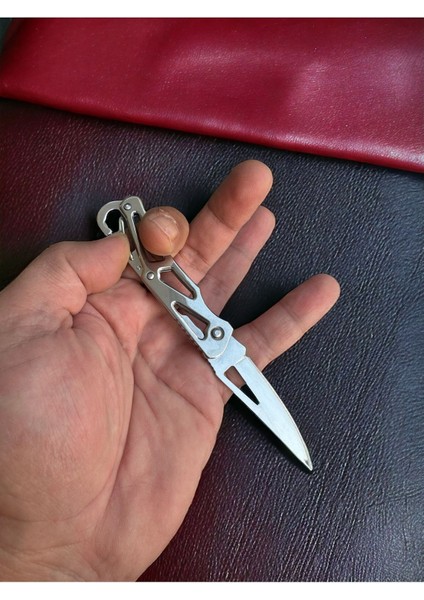 Mini Gümüş Anahtarlık Tipi Çelik Çakı fiyatları