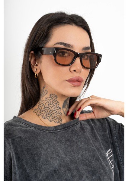 Cateye Kare Yeni Sezon Unisex Güneş Gözlüğü UV400