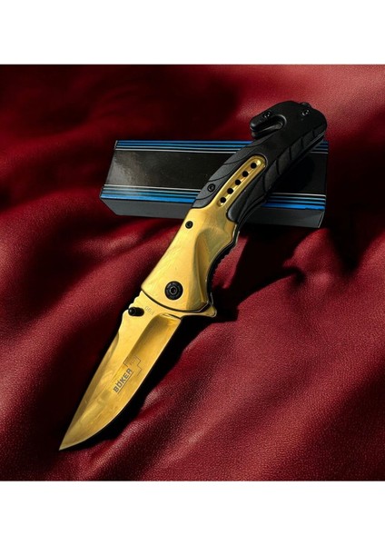 Böker F90 Gold Çelik Çakı