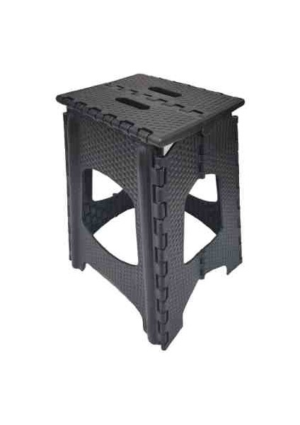 4 Adet Siyah Katlanır Sert Plastik Tabure Sağlam Dayanıklı Malzeme modelleri