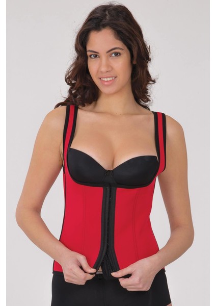 Miraxx Standart Mı Emay 9173 Agraflı Göğsü Açık Atlet Korse