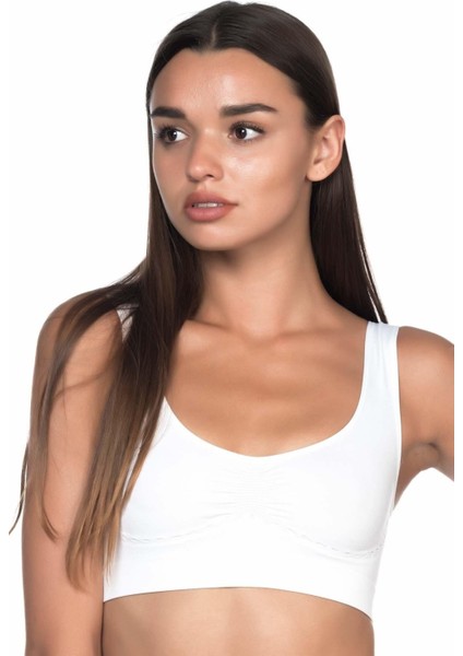 Miraxx Beyaz Mı Emay 4015 Toparlayıcı Büstiyer