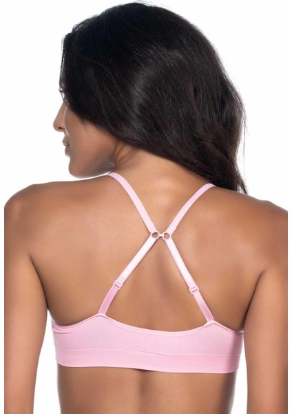 Miraxx Pembe Mı Emay 4020 Pedli Ince Askılı Büstiyer modelleri