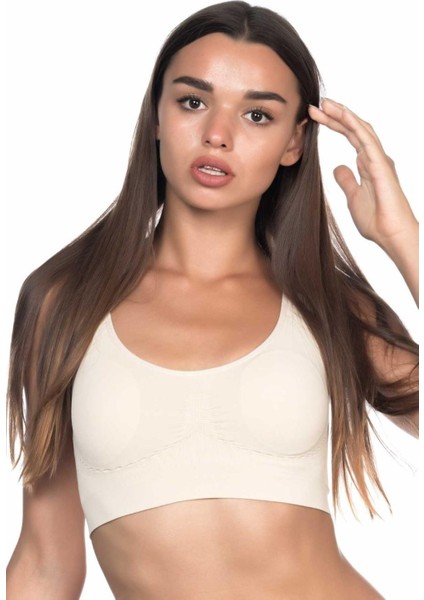 Miraxx Ten Mı Emay 4021 Pedli Kalın Askılı Büstiyer