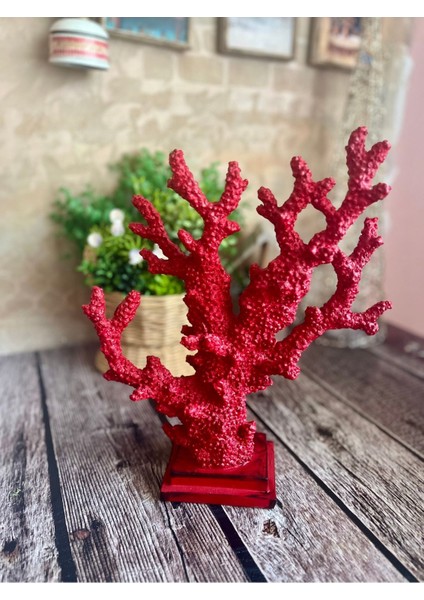 Büyük Boy Mercan Biblo ,ev Dekorasyonu fiyatları