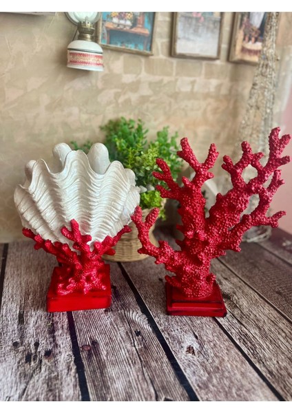 Büyük Boy Mercan Biblo ,ev Dekorasyonu fırsatları