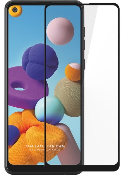 Samsung Galaxy A53 Antistatik 5d Tam Kaplayan Ekran Koruyucu Cam