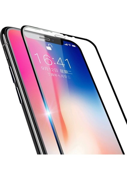 Samsung Galaxy A70 Antistatik 5d Tam Kaplayan Ekran Koruyucu Cam