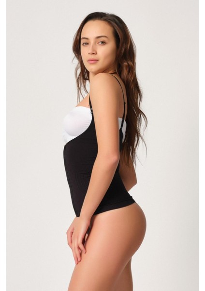 Miraxx Siyah Mı Emay 2030 Agraflı Göğsü Açık Atlet Korse modelleri