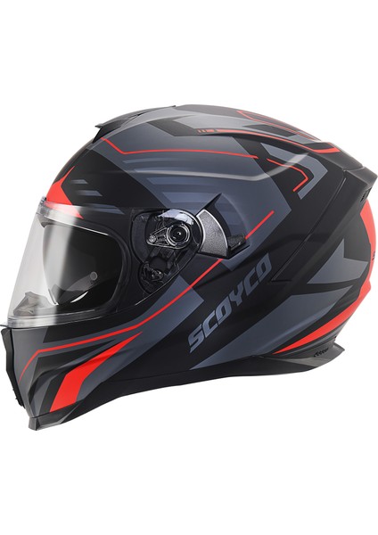 FF-869 Wind Full Face Kapalı Motosiklet Kaskı