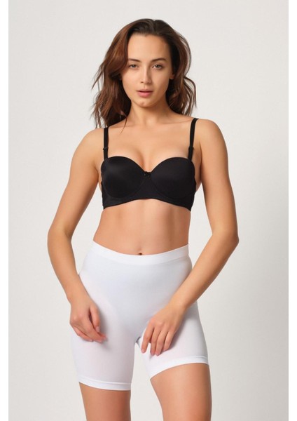 Miraxx Beyaz Mı Emay 3003 Soft Paçalı Boxer