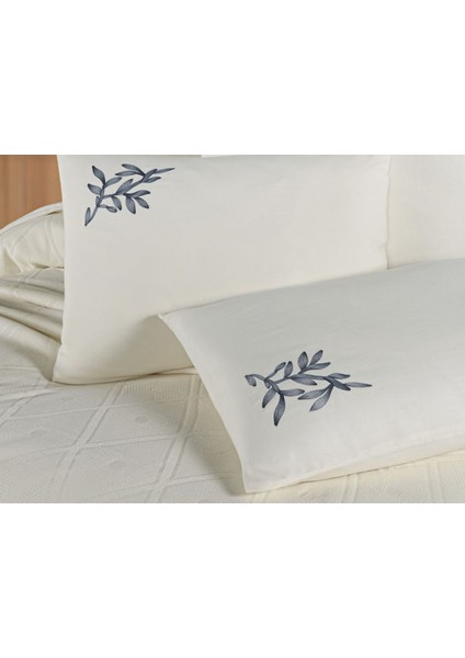 Pamuklu Beğenal Premium Çift Kişilik Nakışlı Pike Takımı fiyatları