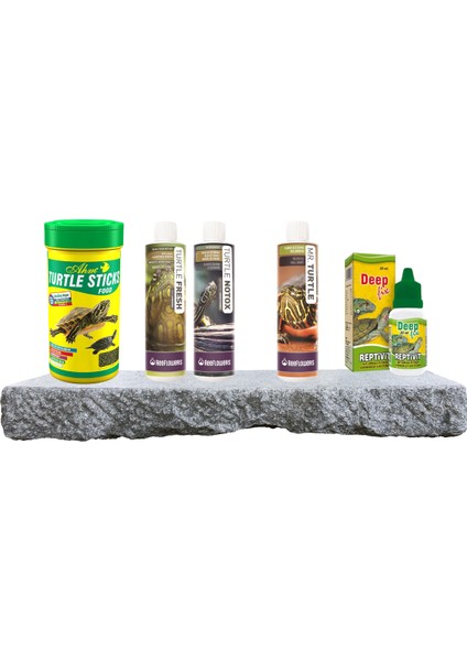 Kaplumbağa Bakım Ve Stick Yem Seti(Vitamin,Kabuk Koruyucu Ve Su Düzenleyici) fiyatları
