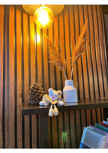 El Yapımı Sevimli Örgü Fare Bebek "loli"