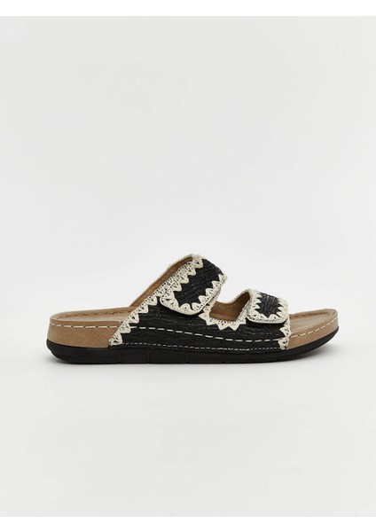 Lcw Steps Cırt Cırtlı Çift Bantlı Kadın Terlik (S5) fiyatları