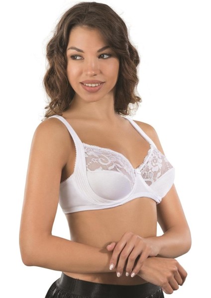 Miraxx Beyaz Mı Emay 165 B Balenli Toparlayıcı Sütyen