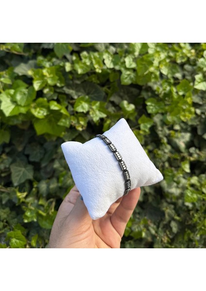 Hematit Bileklik - Lotus Grey Silver Bileklik - Tasarım Bileklik Özel Kesim Ayarlanabilir fiyatları