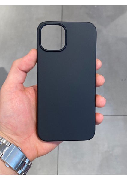 Apple iPhone 15 Uyumlu Içi Kadife Silikon Lansman Kılıf